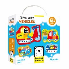Puzzle Pairs Vehicles Age 18m+ Puzzle