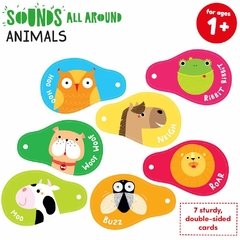 Sounds All Around Animals Age 1+ Flash Cards - comprar online