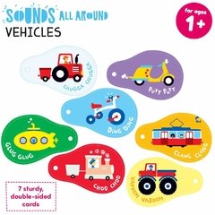 Sounds All Around Vehicles Age 1+ Flash Cards - comprar online