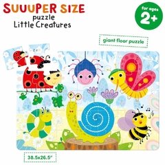 Suuuper Size Little Creatures Age 2+ Floor Puzzle - comprar online