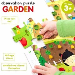 Observation Puzzle Garden Age 3+ Puzzle en internet