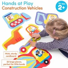 Hands at Play Construction Vehicles Age 2+ Puzzle en internet