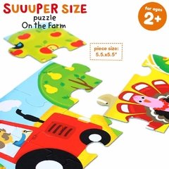 Suuuper Size on the Farm Floor Age 2+ Floor Puzzle en internet
