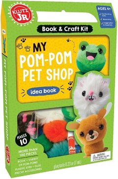 KLUTZ My Pom-Pom Pet Shop Craft Kit