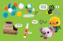 KLUTZ My Pom-Pom Pet Shop Craft Kit - Children's Books