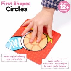 First Shapes Circles Age 12m+ Puzzle - Children's Books