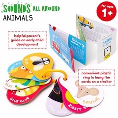Sounds All Around Animals Age 1+ Flash Cards - Children's Books