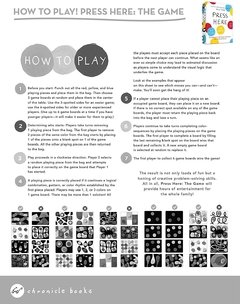 Hervé Tullet's Press Here Game (Art Games for Preschool, Preschool Game, Games for Children Ages 2-6) - comprar online