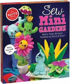 Klutz Sew Mini Gardens Sewing Kit