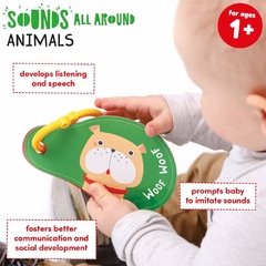 Sounds All Around Animals Age 1+ Flash Cards - tienda online