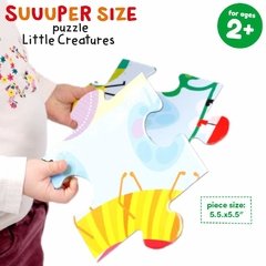 Suuuper Size Little Creatures Age 2+ Floor Puzzle - tienda online