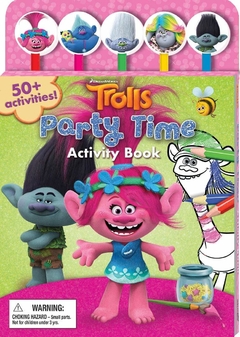 DreamWorks Trolls Party Time Activity Book (Pencil Toppers) Paperback