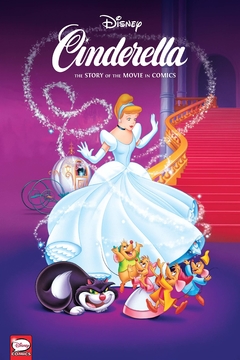 Disney Cinderella: The Story of the Movie in Comics Hardcover