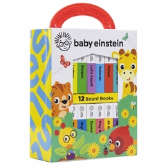 Baby Einstein - My First Library Board Book Block 12-Book Set - PI Kids (Baby Einstein (Board Books)) Board book