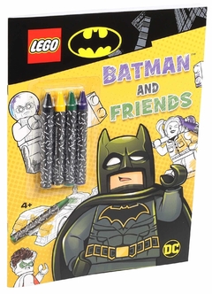 Lego(r) Batmanâ"[ Batman and Friends ( Coloring Books with Covermount )