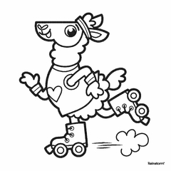 Daydream-Unicorns, Llamas, Princesses and More!-This Delightful Collection of 80 Coloring Pages includes 8 Jumbo Crayons and Easy-Peel Stickers - comprar online