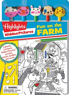 Highlights: Hidden Pictures: Fun on the Farm (Pencil Toppers)