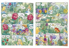 Disney Alice in Wonderland: The Story of the Movie in Comics Hardcover en internet