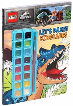 Lego(r) Jurassic World(tm): Let's Paint Dinosaurs ( Coloring Books with Covermount )