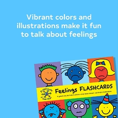 Feelings Flash Cards: A Great Way for Kids to Share and Learn About All Kinds of Emotions (Flash Cards for Infants, Speech Therapy Flash Cards, Emotion Flash Cards) - comprar online