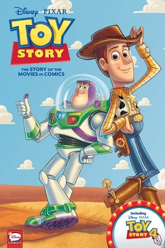 Disney·PIXAR Toy Story 1-4: The Story of the Movies in Comics Hardcover