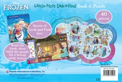 Disney Frozen - Little First Look and Find Activity Book and 40-Piece Puzzle - PI Kids Board book - comprar online