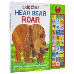 World of Eric Carle, Hear Bear Roar 30 Animal Sound Book - PI Kids (Play-A-Sound) - Children's Books