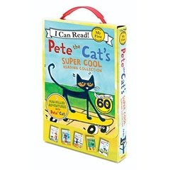Pete the Cat's Super Cool Reading Collection: Too Cool for School/Play Ball!/Pete at the Beach/Pete's Big Lunch/A Pet for Pete