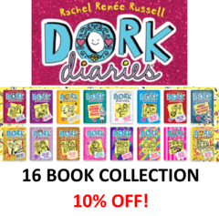 10% OFF Dork Diaries Collection Books 1-14 + OMG + 3 1/2 (16 Book Collection)