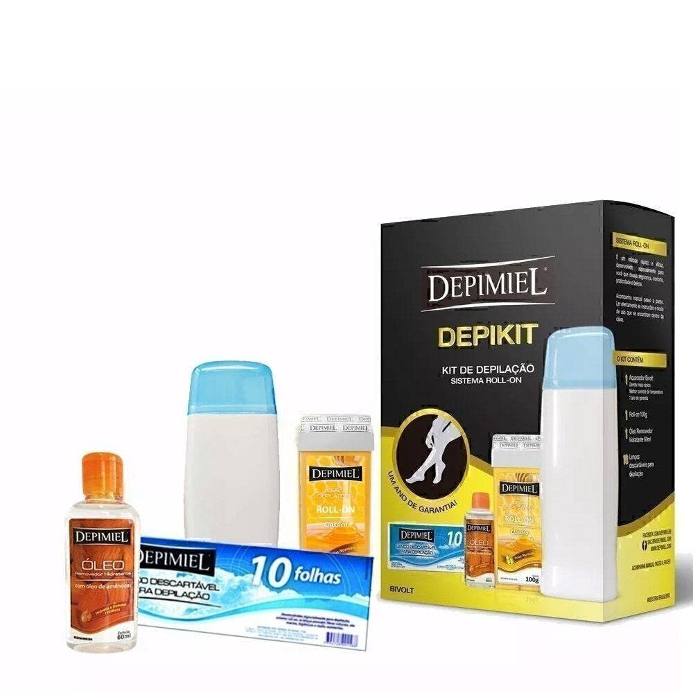 Fundidor Cera Descartable Roll On Depikit Depimiel