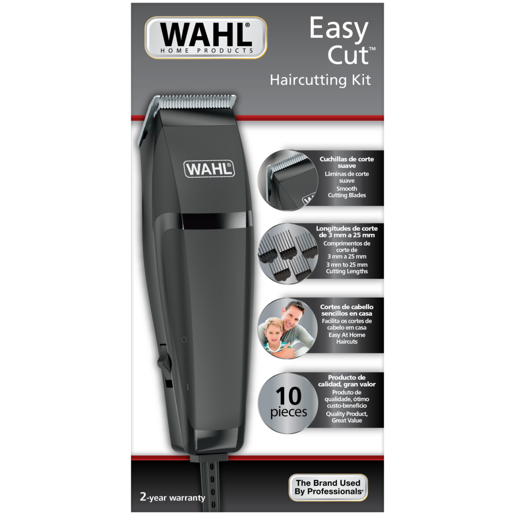 Maquina de Corte Wahl Home Easy Cut Black 10 pcs