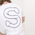 "S" White T-shirt - buy online