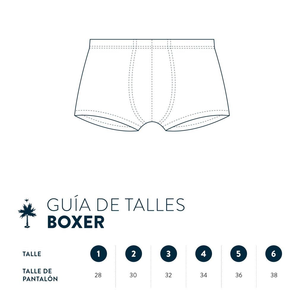 BOXER half leg. Blue DUO pack. Buy in Silvio Sierra