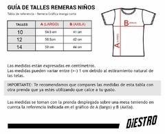 Remera Dieces Niño (DI311190N) en internet