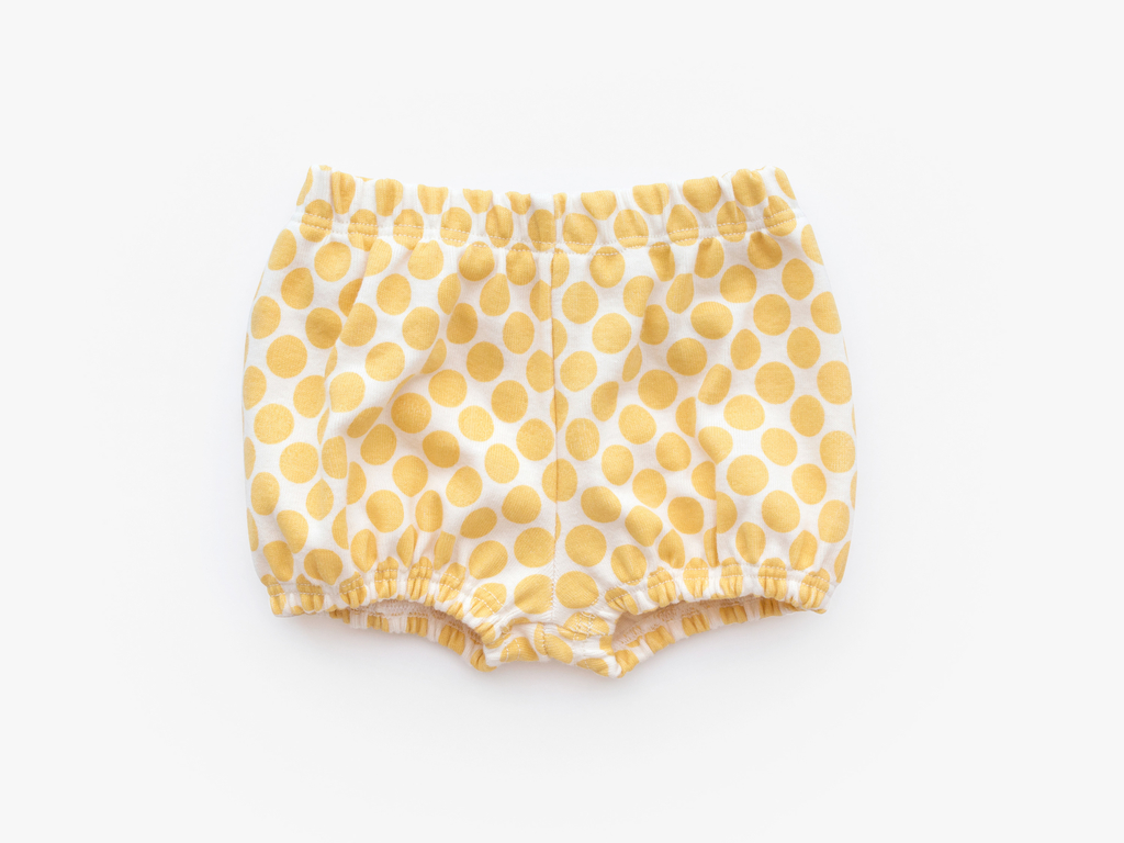 shorts beb lunares mostaza Comprar en KOM