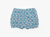 shorts bebé - equis cyan sobre melange - comprar online
