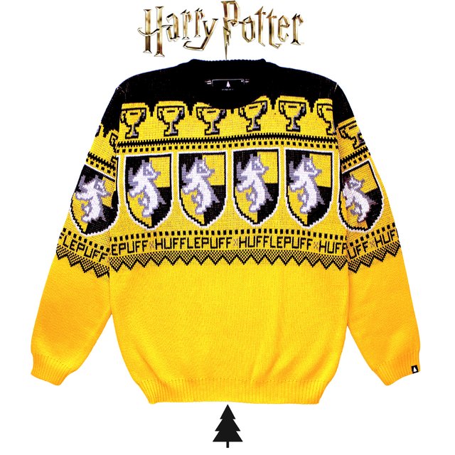 Harry Potter Hufflepuff Sweater - This Is Feliz Navidad