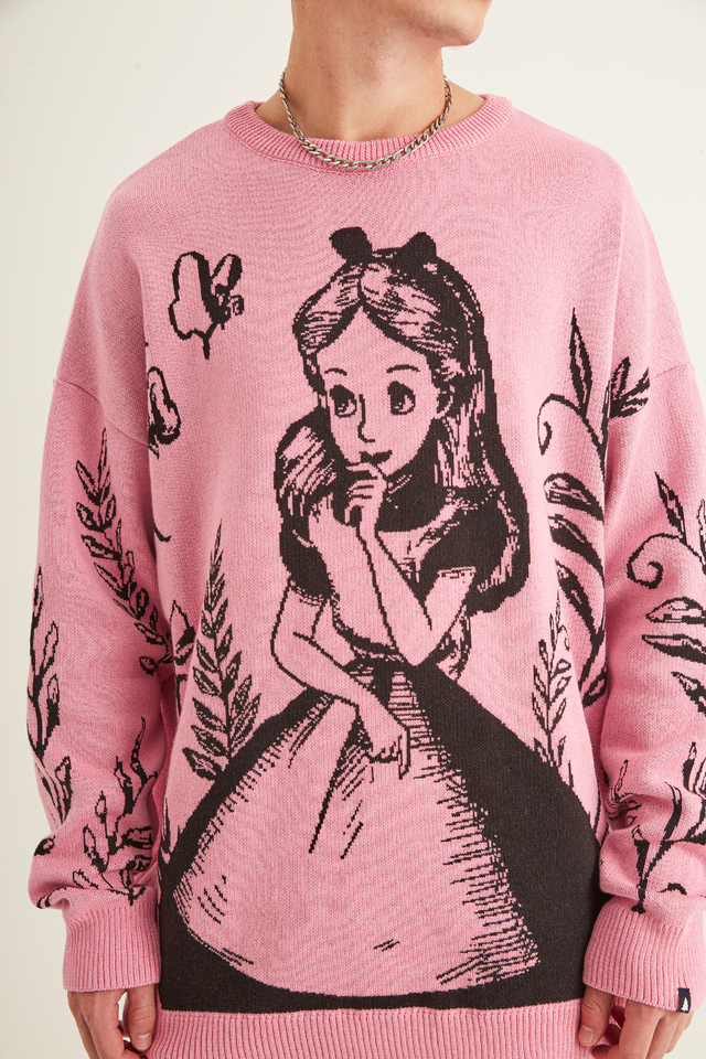 Disney Alice in Wonderland Sweater Over