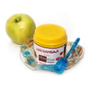 SET de Rosh Hashana Manzana mielera chica 14 cm y miel de cuarto kilo