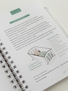 Cuaderno Pediátrico con consejos y tips - comprar online