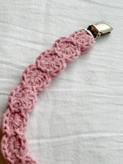 Portachupetes Cintas de Crochet - Lorenza Basicos