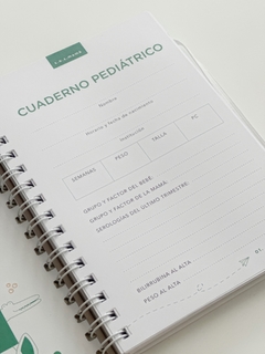 Cuaderno Pediátrico con consejos y tips - comprar online