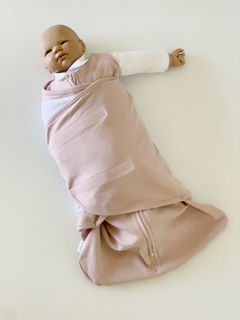 Bolsita de Dormir Swaddle de Algodón Rosa - comprar online