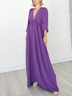 Vestido Ambar Violeta - comprar online