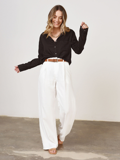 Pantalon Brie Blanco - comprar online