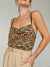 Top Max Leopard Yellow - tienda online