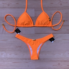 Biquíni Cortininha ADF Laranja Neon - comprar online