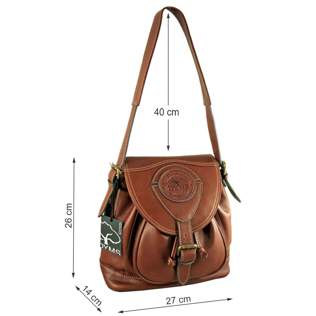 Cartera DYMS Cuero marinero con solapa A 477 DYMS
