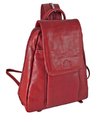 Mochila DYMS cuero con solapa - A 983 - tienda online