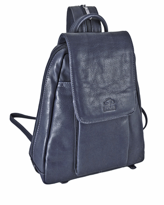 Mochila DYMS cuero con solapa - A 983 - DYMS